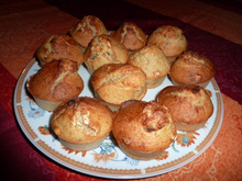 Muffins aux flocons d'avoine