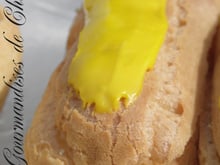 Eclairs au lemon curd