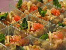 Taboulé de quinoa sauce moutardé