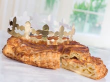 Galette des rois à la compote de pommes