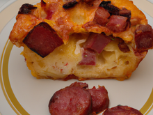 Cake façon raclette et chorizo