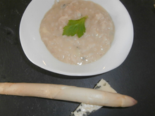 Risotto asperge roquefort Papillon