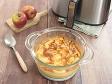 Clafoutis aux pommes au Air Fryer