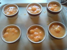 Panna cotta au sucre safrané