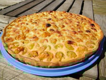 Tarte amandine aux mirabelles