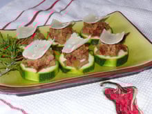 Millefeuilles de courgettes du soleil