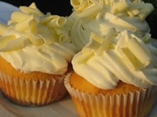 Cupcakes chocolat blanc