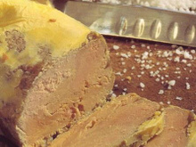 Tatin de foie gras au magret de canard