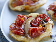 Mini pizzas aux Tomates cerises de France