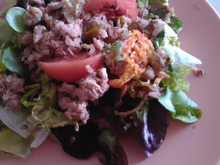 Salade composée au Tamié