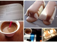 Panna cotta coulis de carambar