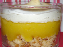 Tarte au citron meringuée...dans une verrine