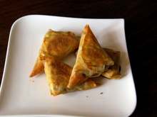 Samoussas à l'agneau