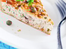 Tarte au thon au fromage frais de St Môret