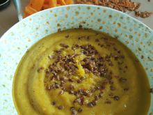 Crème de lentilles de petit luxe