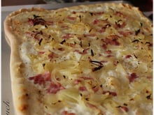La Tarte flambée ou Flammenküche