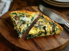 Pas chère et facile à faire, on a trouvé une recette de quiche aux champignons sans pâte, parfaite pour l’automne !