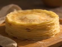 Crêpes légères et moelleuses