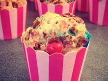 Muffins M&M's coco
