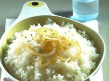 Riz aux oignons