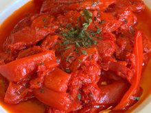 La véritable piperade au Piment d'Espelette