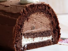 Bûche façon forêt noire