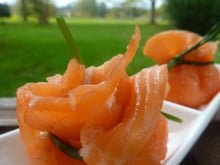 Aumonière de Saumon Fumé