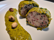 Boudin de Volaille truffé de Pistache