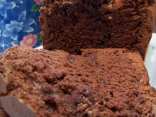 Cake aux 2 chocolats à la purée d'amandes