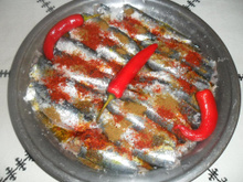Sardine au four