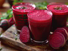 Mousse à la betterave