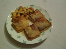 Millas salés au gruyère