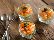 Laurent Mariotte partage sa recette de verrine de saumon, idéale pour les fêtes de fin d’année !