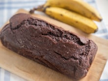 Cake banane chocolat