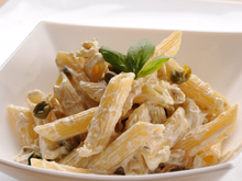 Pennes au chèvre frais