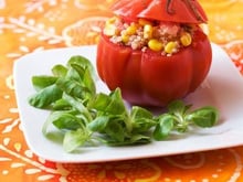 Tomates farcies au taboulé de quinoa