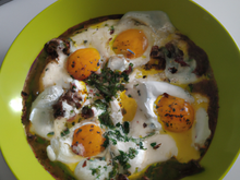 Brouillade d'œufs au Neufchâtel