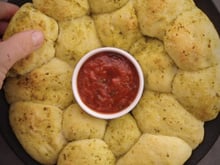 Monkey bread au pesto