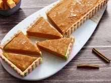 Tarte sucrée au potimarron