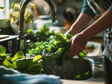 Avez-vous les bons gestes pour laver votre salade verte ? On vous dévoile comment bien le faire