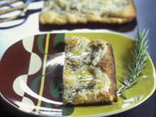 Pizza blanche au fromage