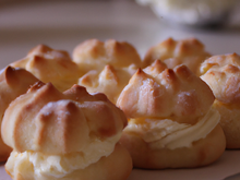 Petits choux au cottage cheese