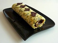 Le roulé courgette chocolat