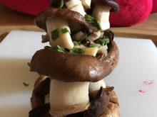 Bouchées à la reine aux cèpes