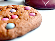 Biscuits aux smarties