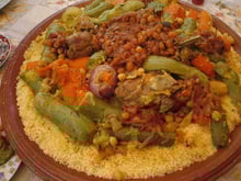 Tajine marocain traditionnelle