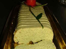 Terrine de courgettes au fromage de chévre et thon