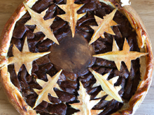 Galette des rois chocolat-coco