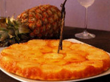 Gâteau caramélisé à l'ananas facile