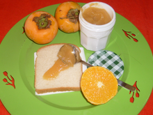 Confiture kakis oranges au thermomix